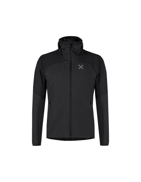 GIACCA SISE HODODED MONTURA UOMO NERA REGULAR FIT