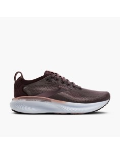 SCARPE BROOKS ADRENALINE GT 25 DONNA RAISIN WOODROSE WHITE