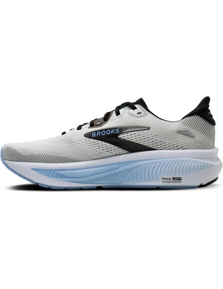 SCARPA RUNNING BROOKS GHOST 18 MAN WHITE BLACK OPEN AIR