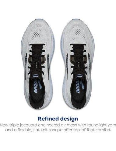 SCARPA RUNNING BROOKS GHOST 18 MAN WHITE BLACK...