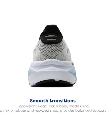 SCARPA RUNNING BROOKS GHOST 18 MAN WHITE BLACK OPEN AIR