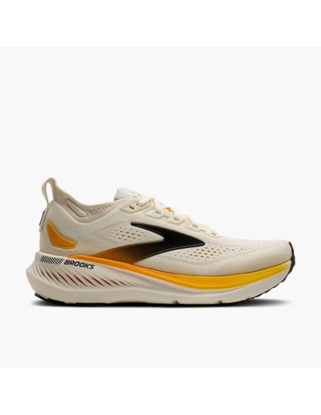 SCARPE RUNNING BROOKS GLYCERIN GTS 23 UOMO ARCTIC WOLF ANGORA ORANGE