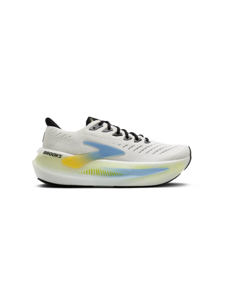 SCARPA RUNNING BROOKS GLYCERIN MAX 2 UOMO BRIGHT WHITE BLACK HIGHTLIFE