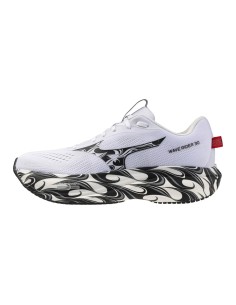 SCARPA MIZUNO RIDER 30 UOMO WHITE BLACK