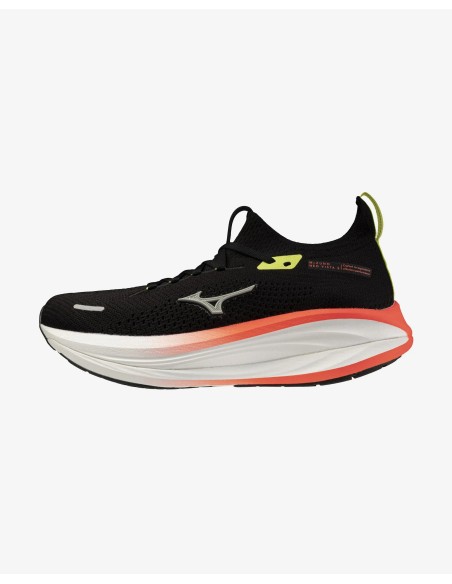 SCARPE RUNNING MIZUNO NEO VISTA 3 UOMO NERO GIALLO ARANCIO