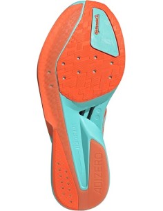 SCARPA ADIDAS ADIZERO BOSTON 13 M AZZURRO ARANCIO UOMO 2