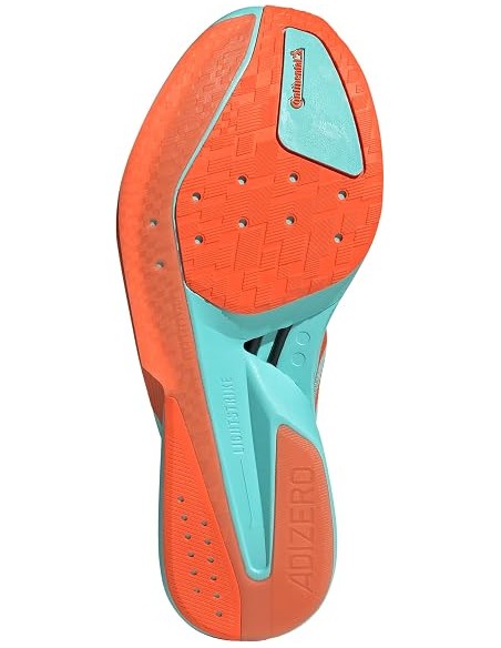 SCARPA ADIDAS ADIZERO BOSTON 13 M AZZURRO ARANCIO UOMO