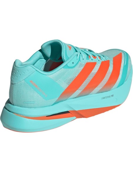 SCARPA ADIDAS ADIZERO BOSTON 13 M AZZURRO ARANCIO UOMO