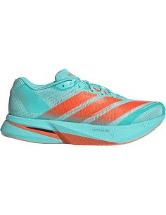 SCARPA ADIDAS ADIZERO BOSTON 13 M AZZURRO ARANCIO UOMO