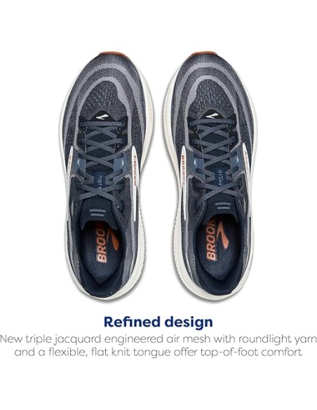 SCARPE RUNNING BROOKS GHOST 18 NAVY BLAZER RED EARTH BLUE