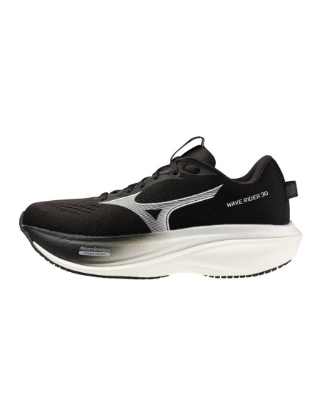 SCARPA RUNNING DONNA MIZUNO RIDER 30 BLACK WHITE