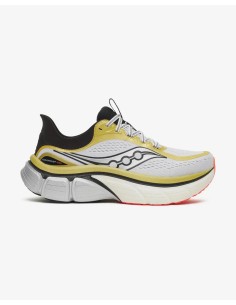 SCARPA RUNNING SAUCONY PARAMOUNT MAX UOMO GOLD BLACK