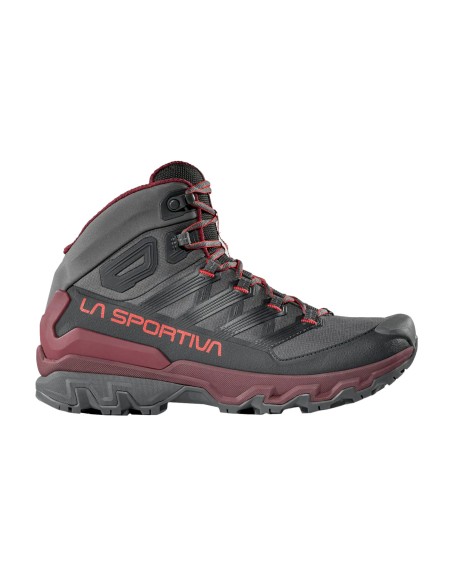 SCAPRA TRAIL LA SPORTIVA ULTRA RAPTOR 3 MID GTX UOMO CARBON RED WOOD
