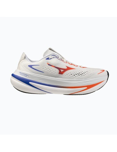 SCARPA RUNNING MIZUNO WAVE PRIME UOMO WHITE RED...